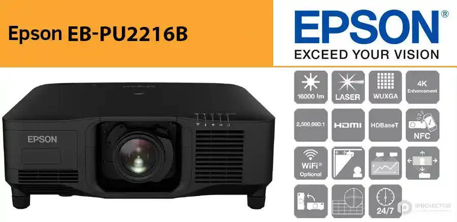 ویدئو پروژکتور لیزری اپسون EB-PU2216B