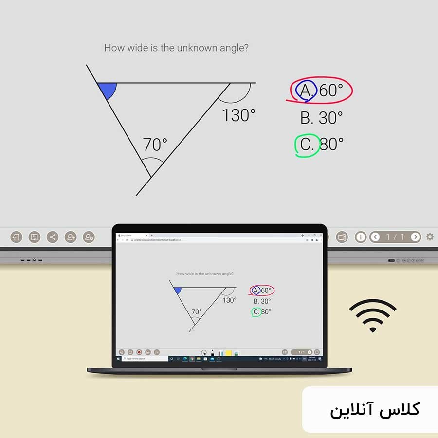  وایت برد هوشمند سری RE
