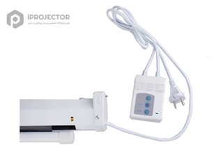 پرده نمایش طوسی سلکسون برقی 2*2 CS200A GRAY  